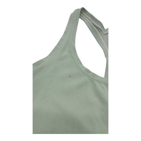 Lululemon Top Women 8 Green Tank Racerback Sportswear Athleisure Crossfit Gym - Picture 3 of 6